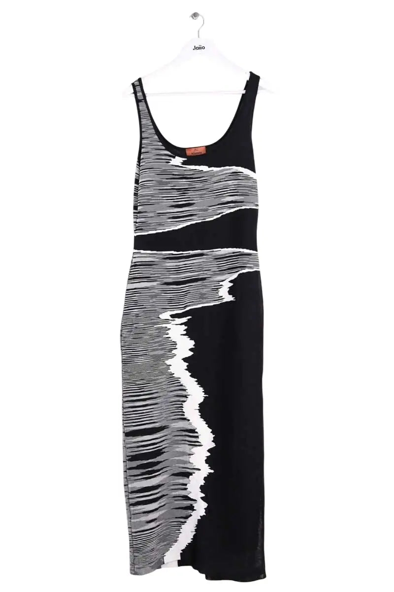 Robe Missoni Noir en Synthétique, taille XL - Seconde Main