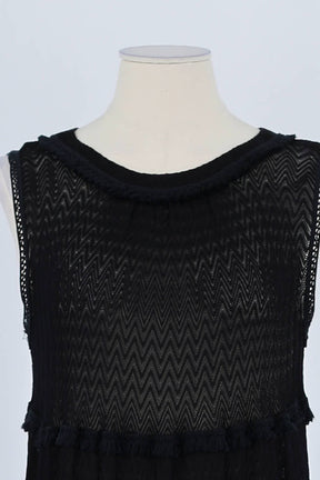 Robe Missoni Noir en Viscose
