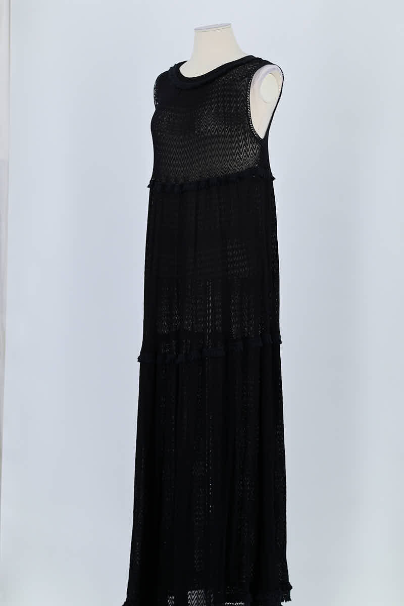 Robe Missoni Noir en Viscose