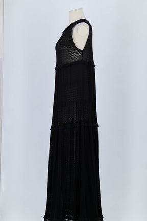 Robe Missoni Noir en Viscose
