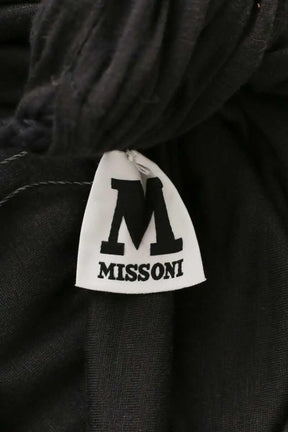 Robe Missoni Noir en Viscose
