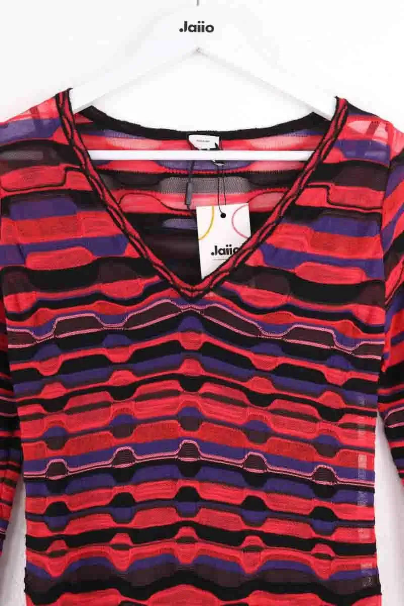 Robe Missoni Rouge en Viscose