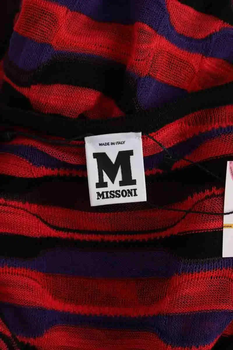 Robe Missoni Rouge en Viscose