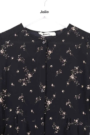 Robe Mister K Noir en Soie