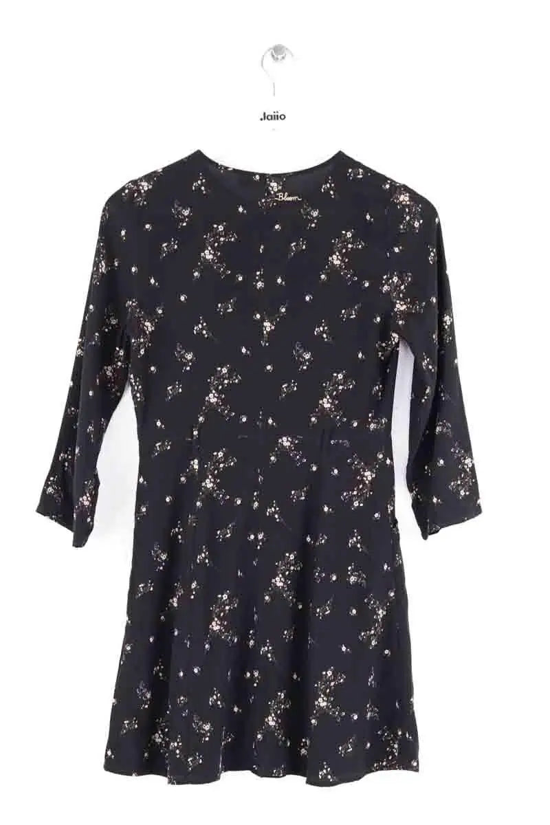 Robe Mister K Noir en Soie