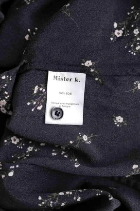 Robe Mister K Noir en Soie