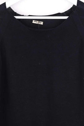 Robe Miu Miu Noir en Laine