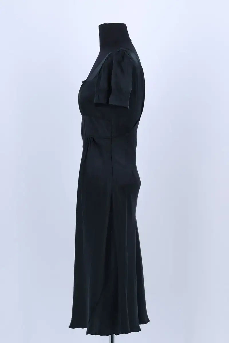 Robe Miu Miu Vert en Soie