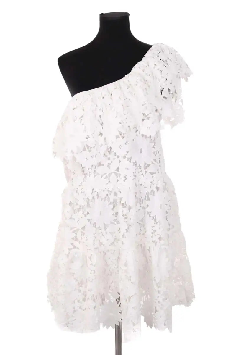 Robe Modetrotter Blanc en Synthétique, taille M - Seconde Main