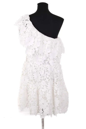 Robe Modetrotter Blanc en Synthétique