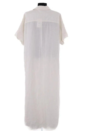Robe Momoni Blanc en Coton