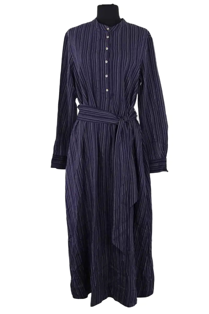 Robe Momoni Bleu en Viscose, taille L - Seconde Main