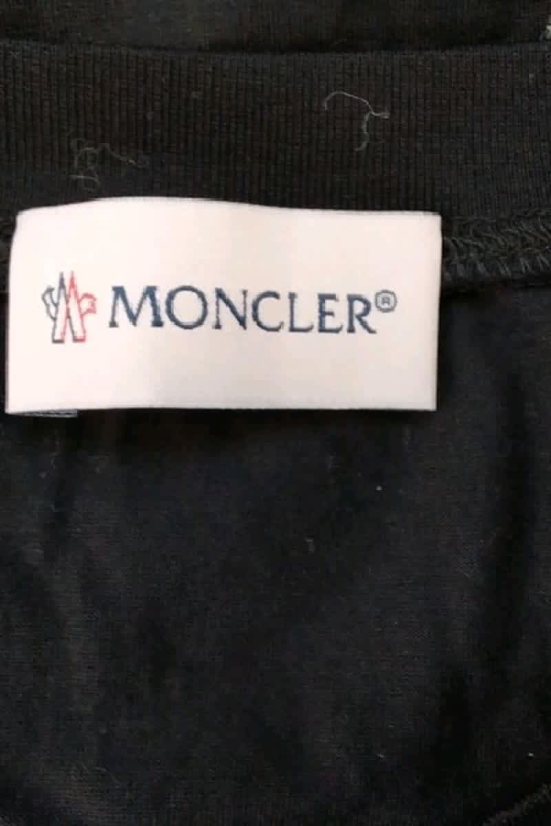 Robe Moncler Noir en Coton