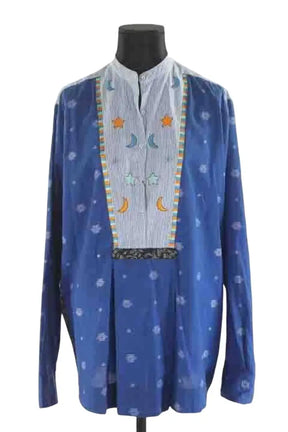 Robe Monoki Bleu en Coton, taille S - Seconde Main