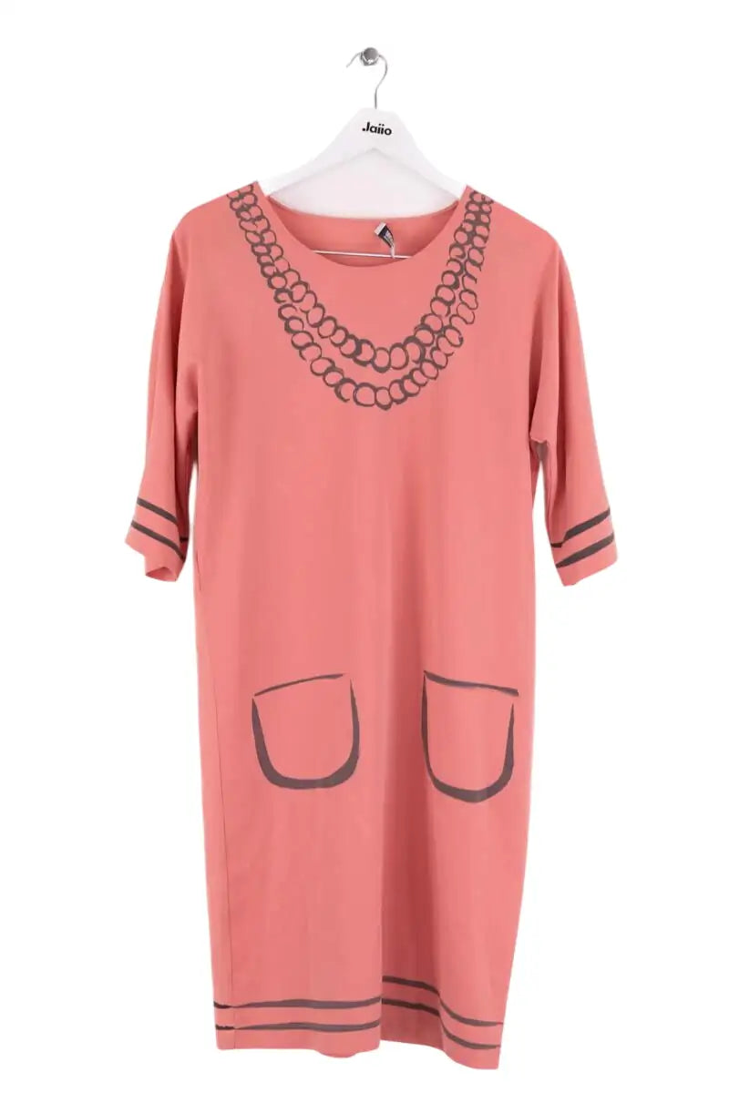Robe Moschino Rose en Synthétique, taille M - Seconde Main