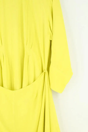 Robe MSGM Jaune en Viscose