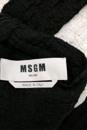 Robe MSGM Noir en Coton