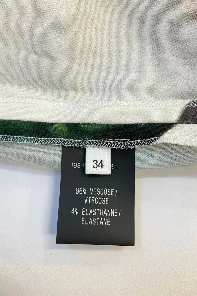 Robe Mugler Blanc en Viscose