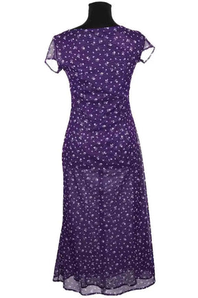 Robe Musier Violet en Synthétique