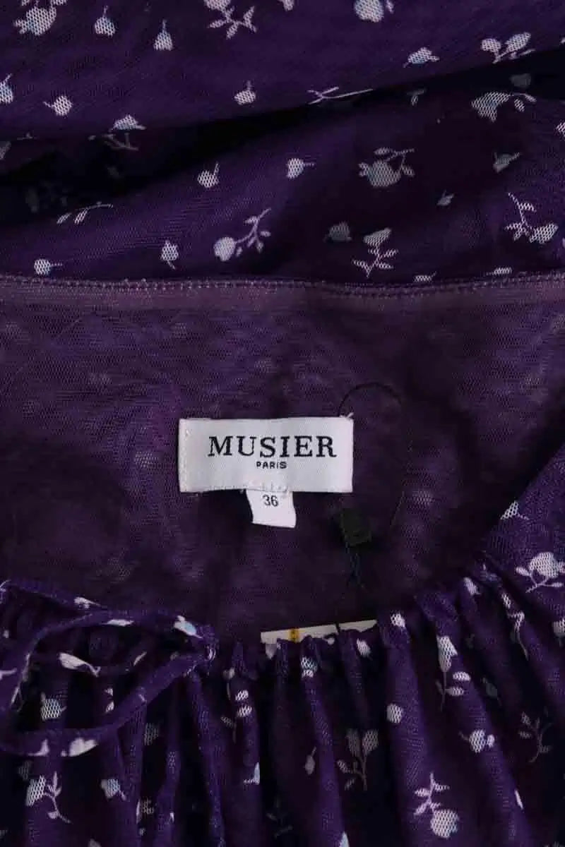 Robe Musier Violet en Synthétique