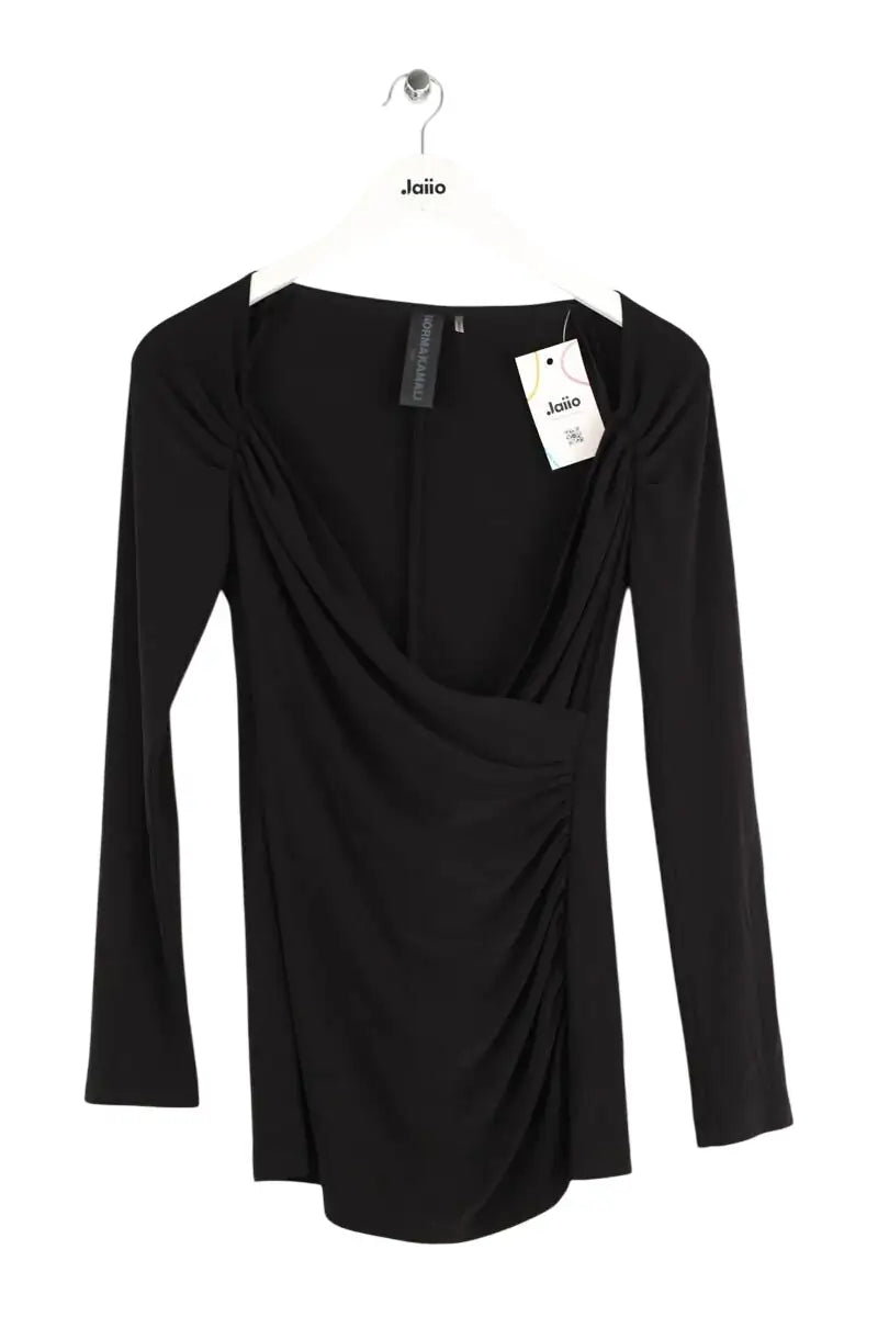 Robe Norma Kamali Noir en Polyester, taille S - Seconde Main