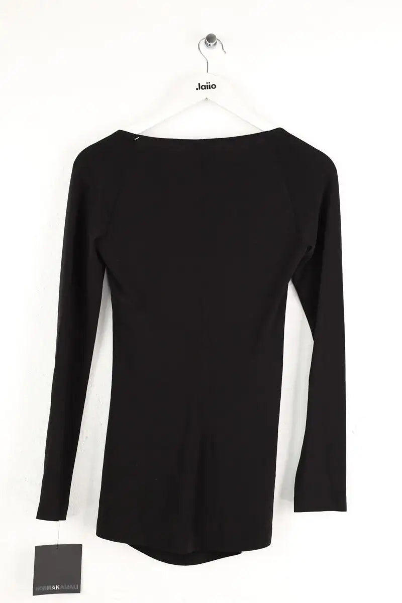Robe Norma Kamali Noir en Polyester