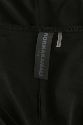 Robe Norma Kamali Noir en Polyester