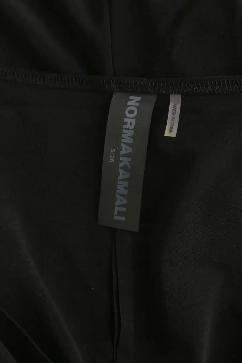 Robe Norma Kamali Noir en Polyester