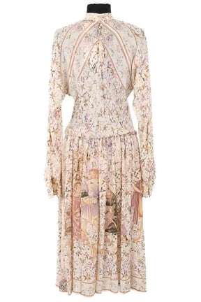 Robe Other Brand Beige en Soie