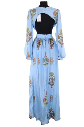 Robe Other Brand Bleu en Soie
