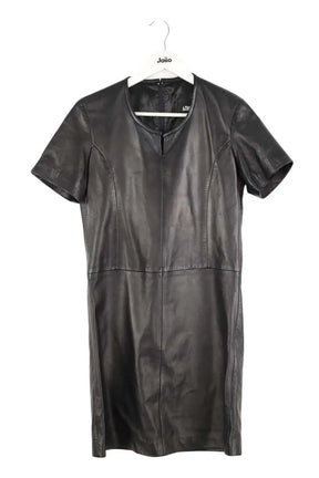 Robe Other Brand Noir en Cuir, taille M - Seconde Main