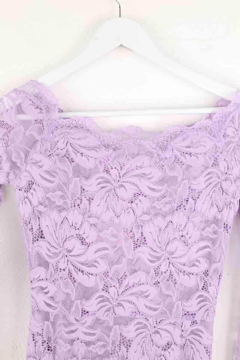 Robe Paco Rabanne Violet en Polyamide