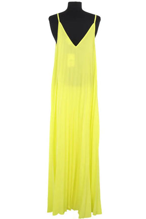 Robe Parosh Jaune en Synthétique