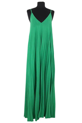 Robe Parosh Vert en Synthétique, taille S - Seconde Main