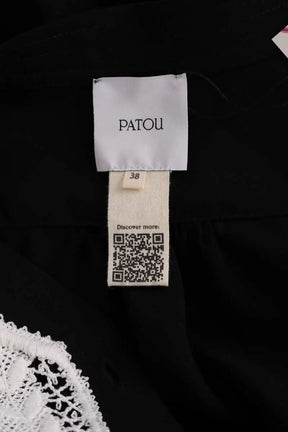 Robe Patou Noir en Synthétique