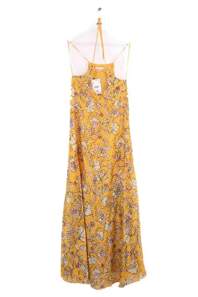 Robe Patrizia Pepe Jaune en Soie
