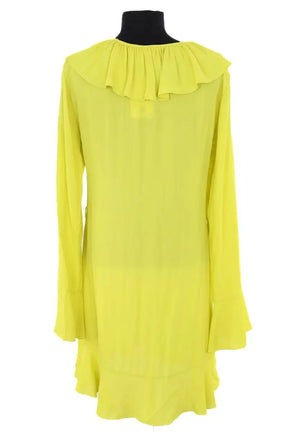 Robe Patrizia Pepe Jaune en Viscose