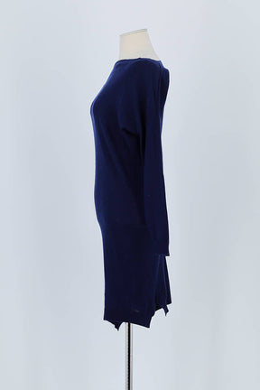 Robe Patrizia Pepe Marine en Soie