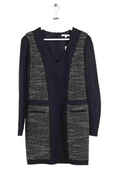 Robe Patrizia Pepe Noir en Coton, taille S - Seconde Main