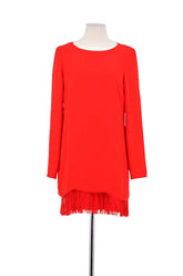 Robe Patrizia Pepe Rouge en Polyester, taille L - Seconde Main