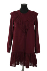 Robe Paul & Joe Bordeaux en Coton, taille M - Seconde Main
