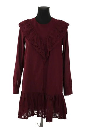 Robe Paul & Joe Bordeaux en Coton, taille M - Seconde Main