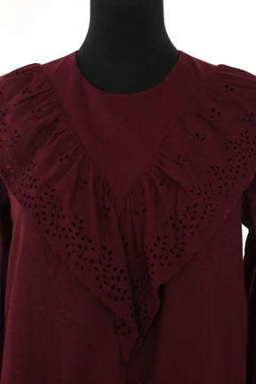 Robe Paul & Joe Bordeaux en Coton