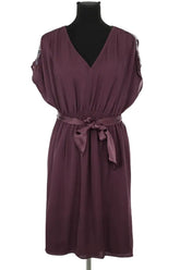 Robe Paul & Joe Marron en Soie, taille M - Seconde Main