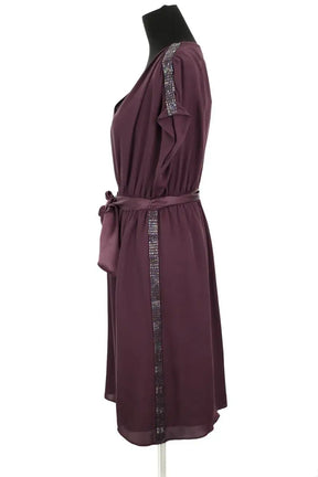 Robe Paul & Joe Marron en Soie