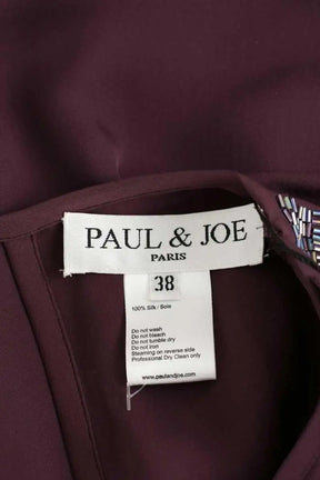 Robe Paul & Joe Marron en Soie