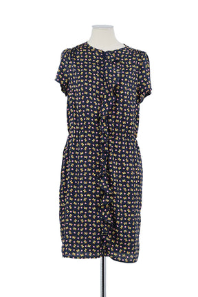 Robe Paul & Joe Marron en Synthétique, taille L - Seconde Main