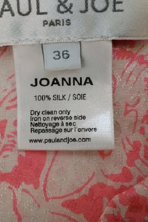 Robe Paul & Joe Rose en Soie