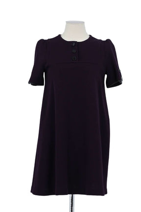 Robe Paul & Joe Violet en Laine, taille M - Seconde Main