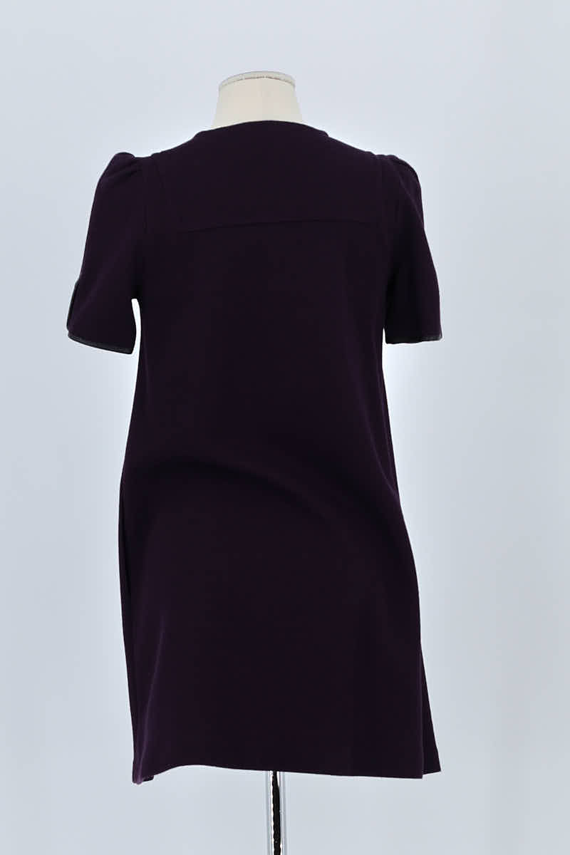 Robe Paul & Joe Violet en Laine